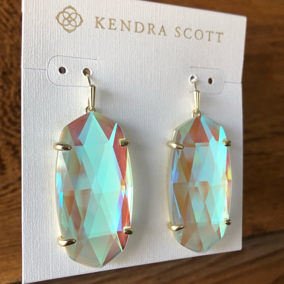 Kendra Scott Jewelry - Kendra Scott Esme Earrings - Gold & Dichroic Glass